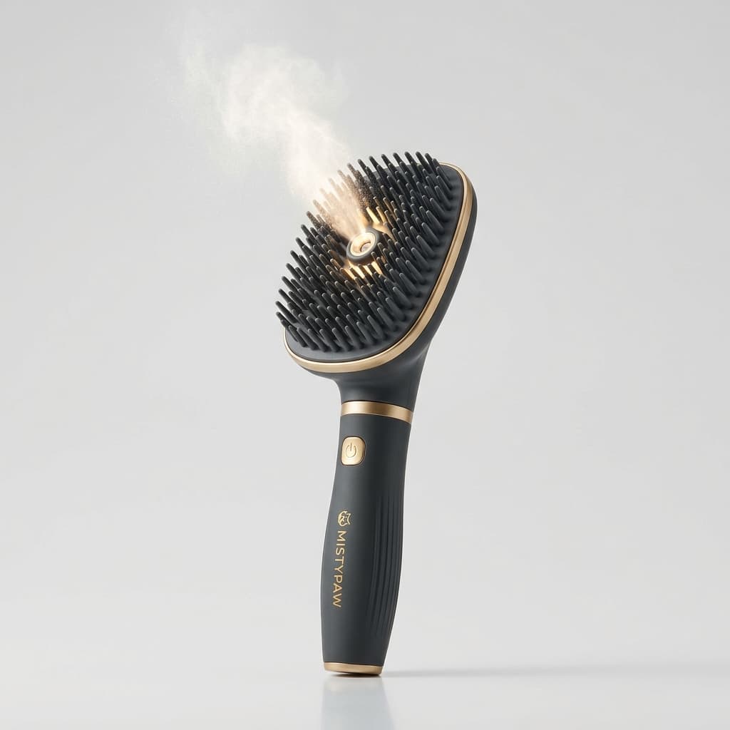 GroomMax™ 3-in-1 Ultrasonic Steam Deshedder